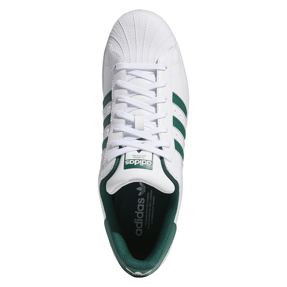 N370O Adidas concha Super Star originals blanco verde - Calzado de mujer y hombre