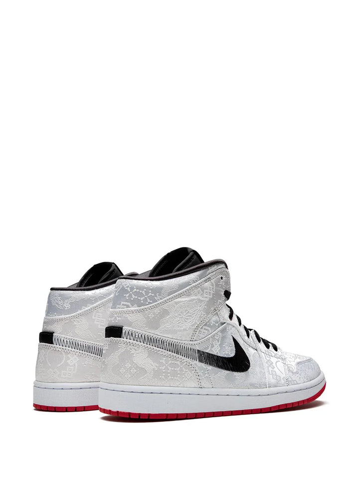 N370O tenis Air Jordan 1 Mid Fearless Edison Chen - Calzado de mujer y hombre