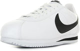 NIKE CORTEZ BLANCO NEGRO DE PIEL - Calzado de mujer y hombre