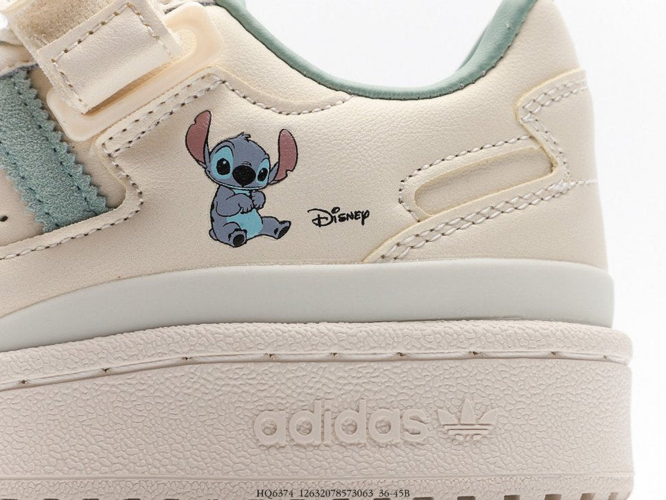 Adidas Forum Low Disney Stitch Wonder White