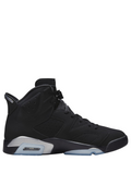 Jordan 6 Negro/Plata metalizado