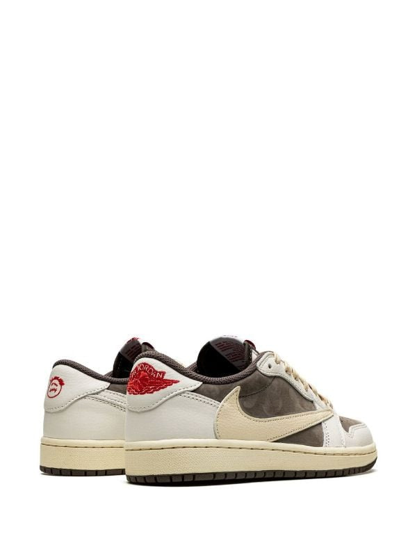 (G5) N370O Air Jordan 1 Low OG x Travis Scott Reverse Mocha - Calzado de mujer y hombre