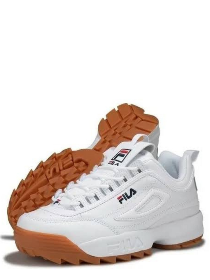 N370O Tenis Fila Disruptor II BLANCO - Calzado de mujer y hombre