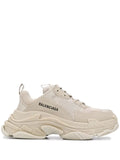 N372O Balenciaga tenis Triple S BEIGE suela normal - Calzado de mujer y hombre