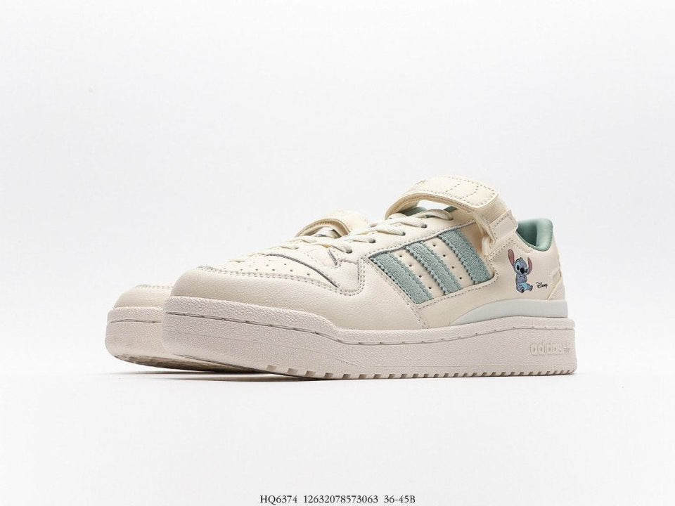 Adidas Forum Low Disney Stitch Wonder White