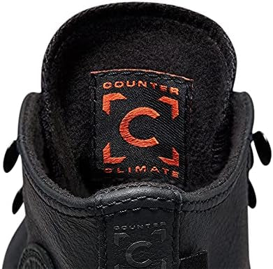 CONVERSE NEGRO BOTA PIEL