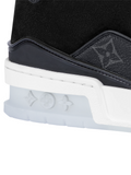 LOUIS VUITTON LV MONOGRAM TOTAL BLACK SNEAKER TRAINER