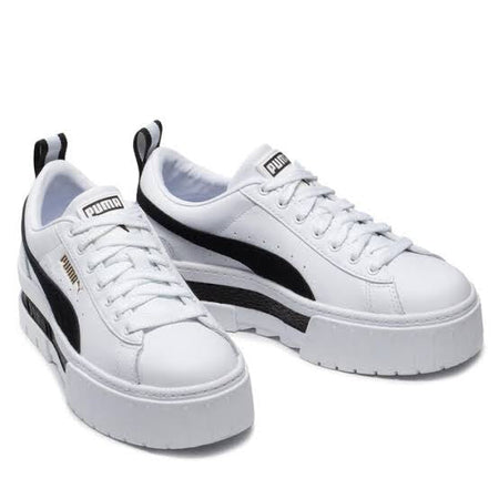 N372O Puma mayze blanco negro - Calzado de mujer y hombre
