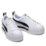 N372O Puma mayze blanco negro - Calzado de mujer y hombre
