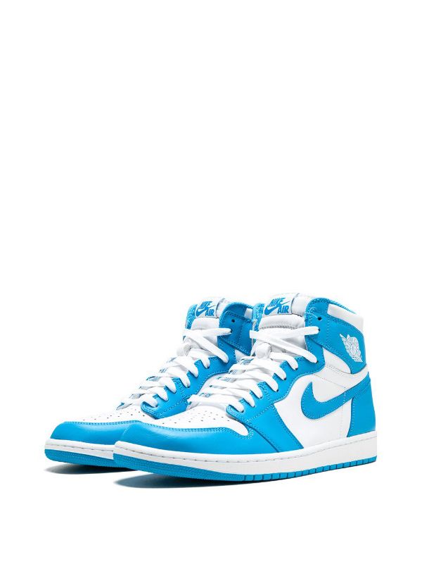 JORDAN 1 HIGH AZUL BLANCO RETRO UNC