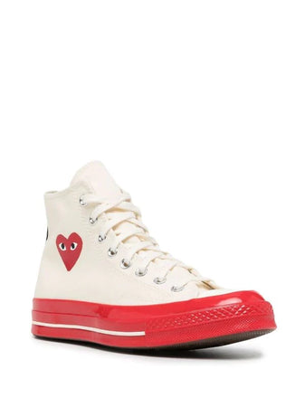 N373O Comme Des Garçons Play x Converse tenis altos Chuck 70 - Calzado de mujer y hombre