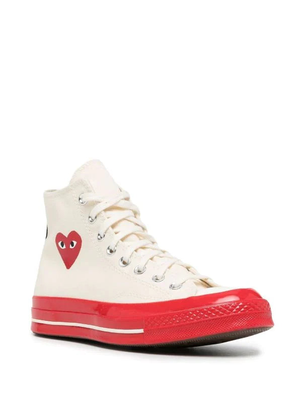N373O Comme Des Garçons Play x Converse tenis altos Chuck 70 - Calzado de mujer y hombre