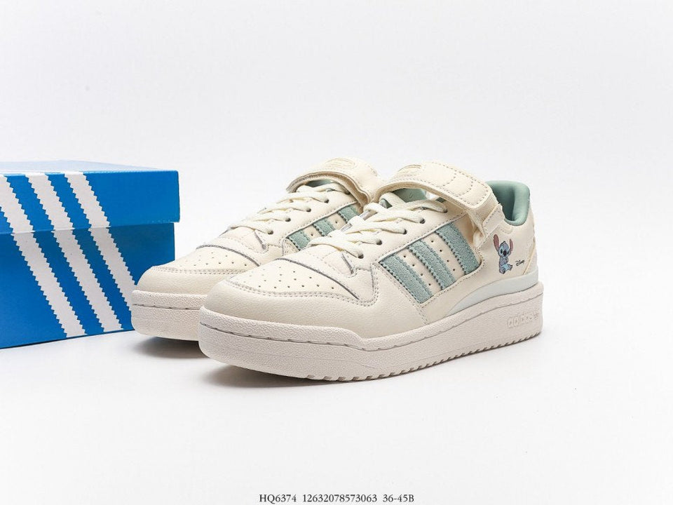 Adidas Forum Low Disney Stitch Wonder White