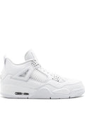 N372O (G5) air jordan retro 4 blanco metallic plata pure money - Calzado de mujer y hombre