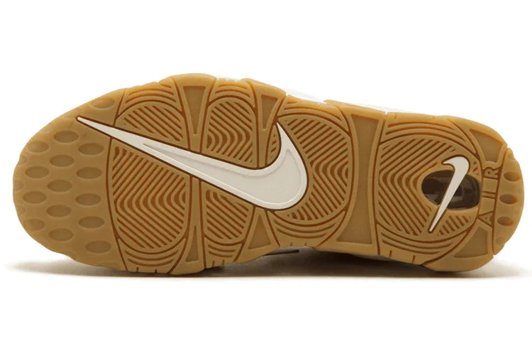 N372O NIKE AIR MORE UPTEMPO FLAX BEIGE CAMEL - Calzado de mujer y hombre