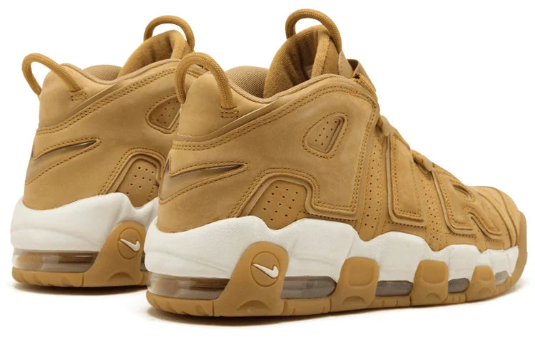 N372O NIKE AIR MORE UPTEMPO FLAX BEIGE CAMEL - Calzado de mujer y hombre