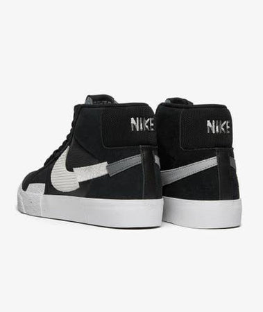 N370O NIKE SB BLAZER MOSAIC NEGRO BLANCO - Calzado de mujer y hombre