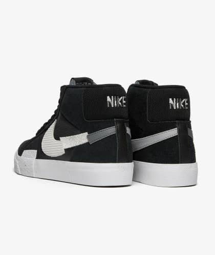 N370O NIKE SB BLAZER MOSAIC NEGRO BLANCO - Calzado de mujer y hombre