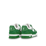 N372O TENIS LV TRAINER DENIM VERDE LOUIS VUITTON - Calzado de mujer y hombre