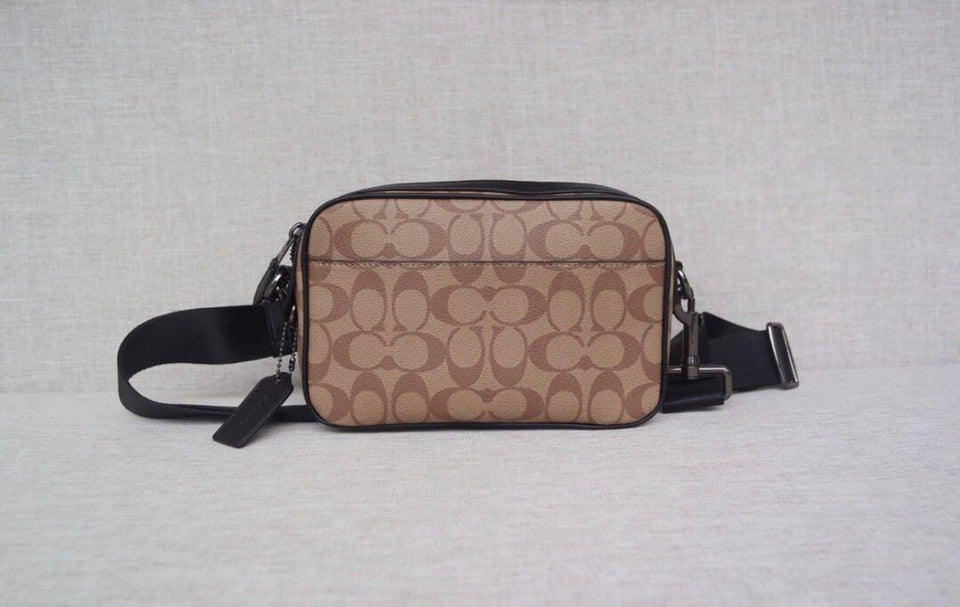 N370O Coach Academy Crossbody Signature Parches - Calzado de mujer y hombre