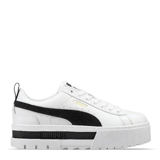 N372O Puma mayze blanco negro - Calzado de mujer y hombre