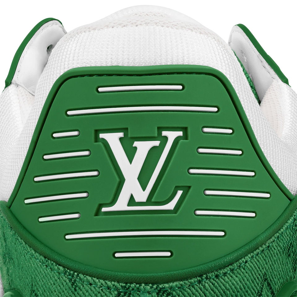 N372O TENIS LV TRAINER DENIM VERDE LOUIS VUITTON - Calzado de mujer y hombre