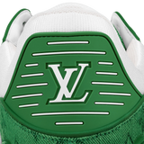 N372O TENIS LV TRAINER DENIM VERDE LOUIS VUITTON - Calzado de mujer y hombre