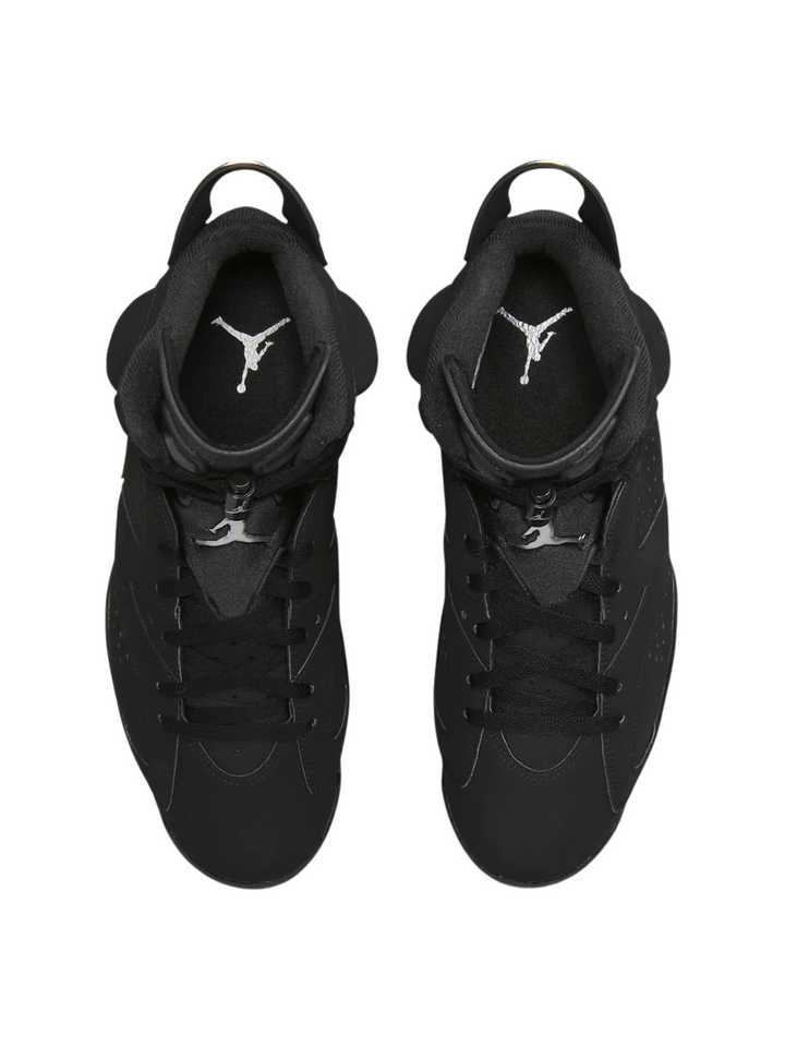 Jordan 6 Negro/Plata metalizado