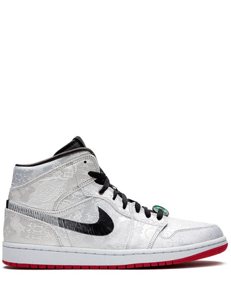 N370O tenis Air Jordan 1 Mid Fearless Edison Chen - Calzado de mujer y hombre