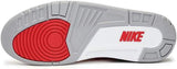N370O jordan retro 3 Rojo Pasión Cement Grey Negro - Calzado de mujer y hombre