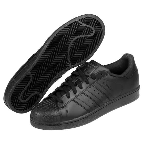 N370O Adidas concha Super Star originals negro total - Calzado de mujer y hombre