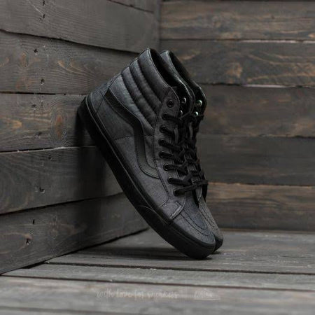Vans Sk8-Hi Mono Chambray Black Suede