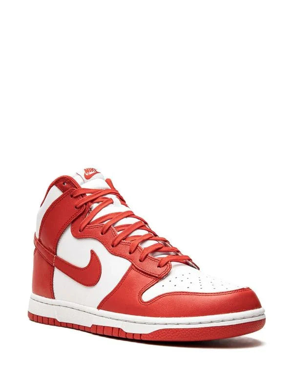 N370O Nike Dunk High 'Championship Red' Rojo Blanco - Calzado de mujer y hombre