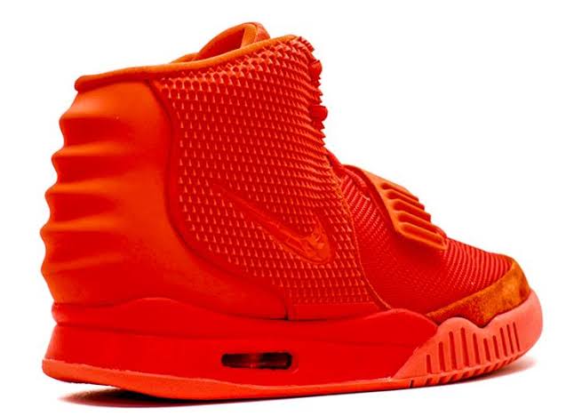 N370 Nike air Yezzy naranja high bota - Calzado de mujer y hombre