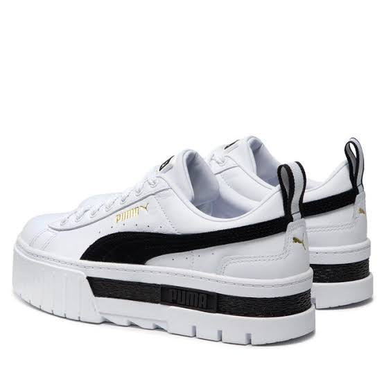 N372O Puma mayze blanco negro - Calzado de mujer y hombre