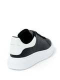 (G5) Alexander McQueen tenis bajos Oversized Negro blanco - Calzado de mujer y hombre