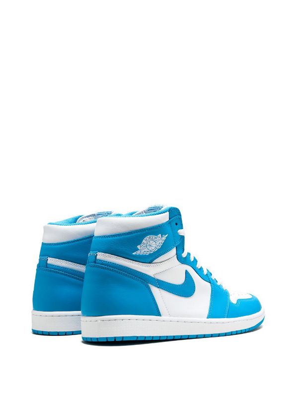JORDAN 1 HIGH AZUL BLANCO RETRO UNC