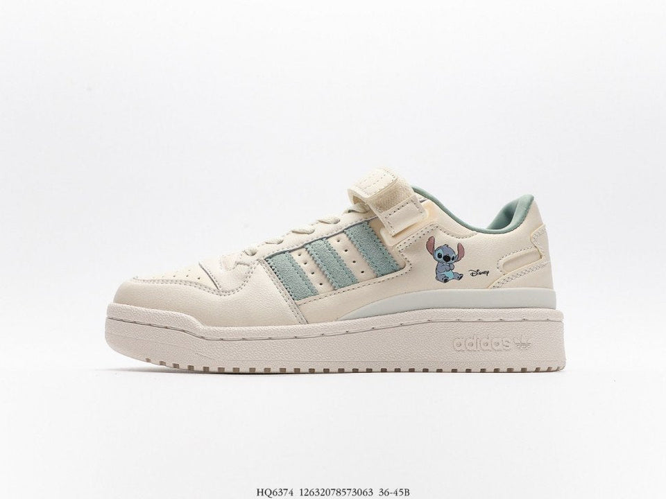 Adidas Forum Low Disney Stitch Wonder White