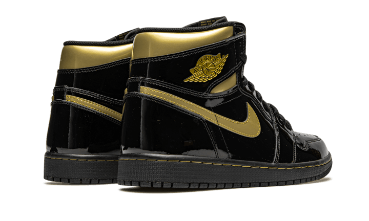 N370O AIR JORDAN 1 RETRO HIGH BLACK METALLIC GOLD (2020) - Calzado de mujer y hombre