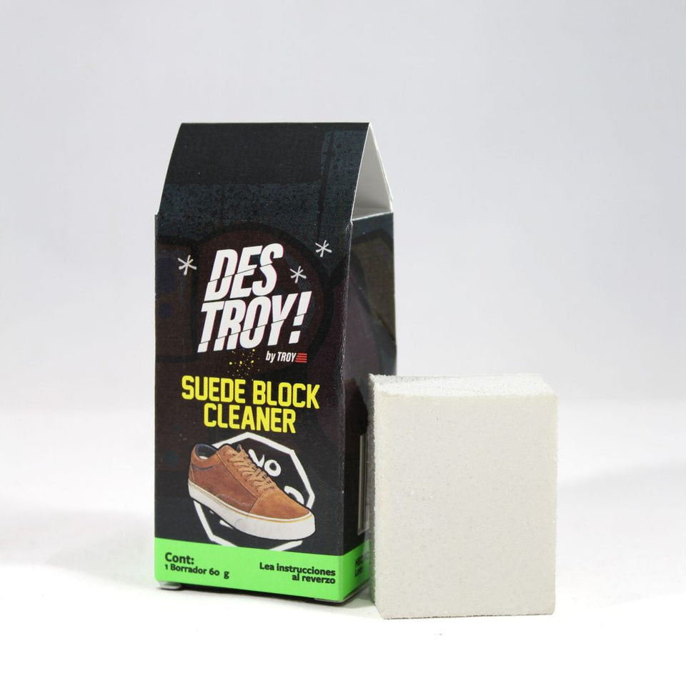 DESTROY SNEAKER SUEDE BLOCK CLEANER - Calzado de mujer y hombre