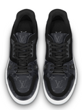 LOUIS VUITTON LV MONOGRAM TOTAL BLACK SNEAKER TRAINER