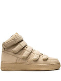 N372O Nike tenis Air Force 1 High Billie Eilish khaki camel gamuza - Calzado de mujer y hombre