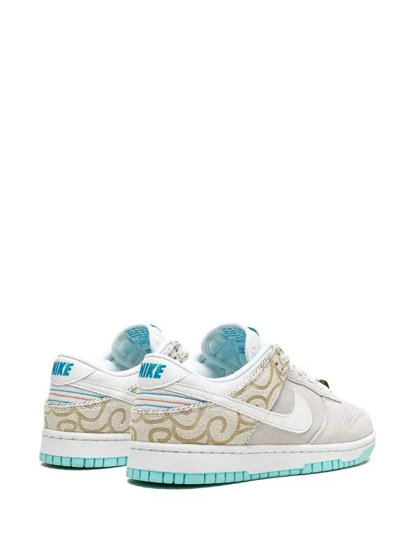N372O Nike tenis Dunk Low Barbershop beige - Calzado de mujer y hombre