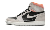 N370O Jordan 1 Retro High Neutral Grey Hyper Crimson - Calzado de mujer y hombre