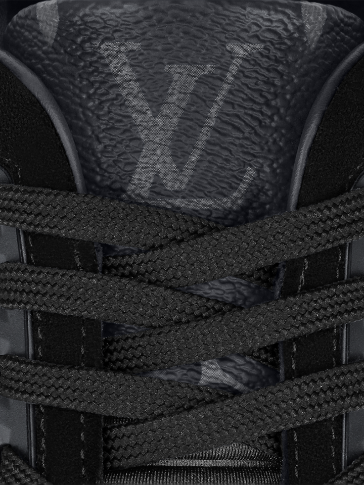 LOUIS VUITTON LV MONOGRAM TOTAL BLACK SNEAKER TRAINER