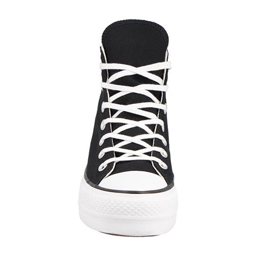 N373O CONVERSE 560845C LONA NEGRO DOBLE PLATAFORMA Chuck Taylor en Plataforma de Lona - Calzado de mujer y hombre