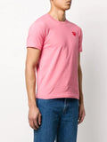COMME DES GARÇONS PLAYS Camiseta Heart de algodón con logo