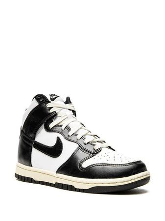 Nike tenis Dunk High Vintage Black Panda