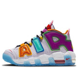 N370O NIKE AIR MORE UPTEMPO GS Blanco Colores - Calzado de mujer y hombre