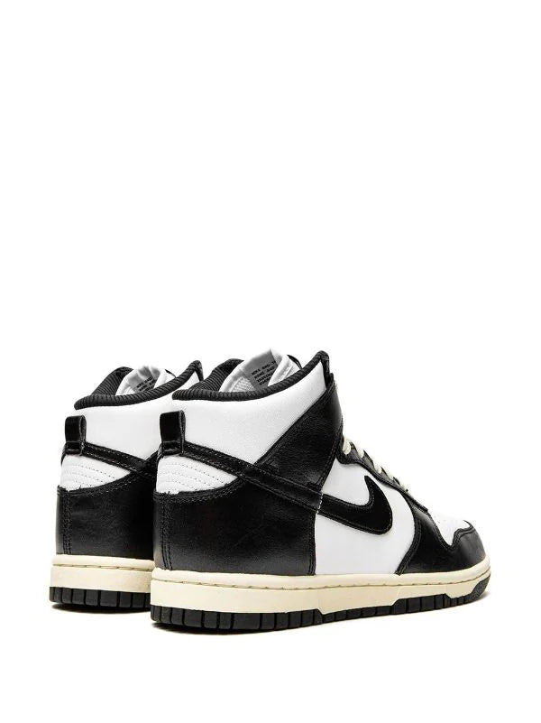 Nike tenis Dunk High Vintage Black Panda